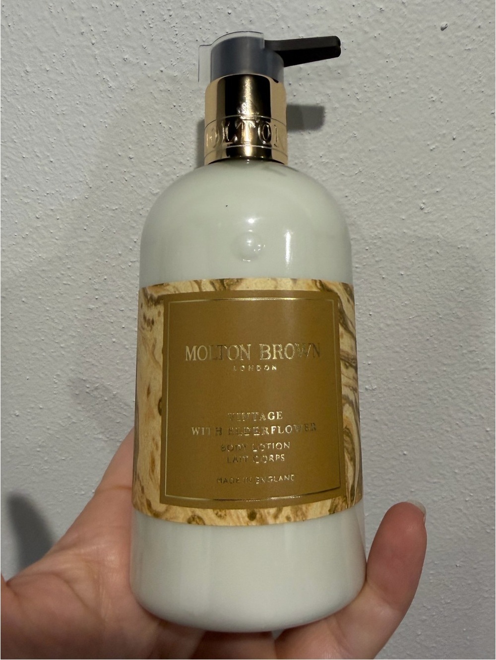 Molton Brown London Vintage With Elderflower Unisex Body Lotion 10 oz NEW